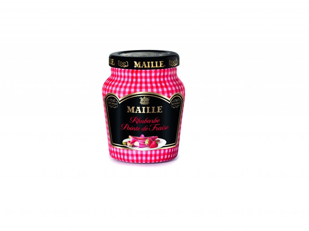 Rhubarbe Pointe de fraise - Collection Printemps Eté Maille 2015